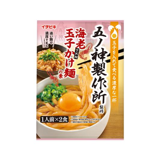 Ichibiki GonoKami Seisakusho Supervised Shrimp Egg Topping Sauce for Noodles (60g)