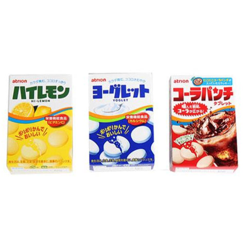 Meiji Tablet Candy Series – Yoglet, Cola Punch, Hi-Lemon