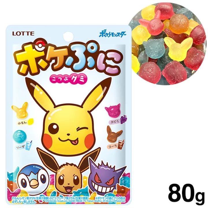 Lotte PokePuni Mini Gummy 80g