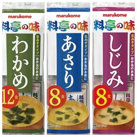 Marukome Ryotei no Aji Instant Nama Miso Soup